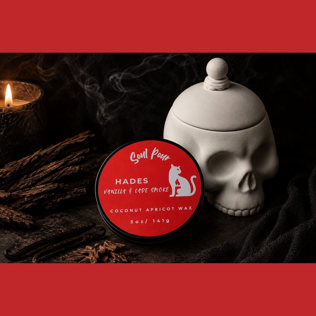 Hades: Vanilla and Cade Smoke, Tin Candle