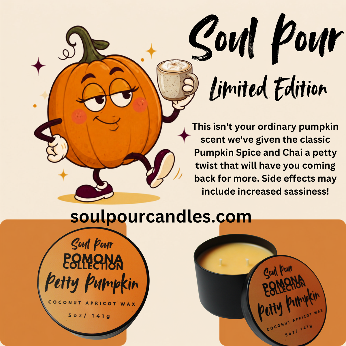 PETTY PUMPKIN: POMONA FALL CANDLE COLLECTION