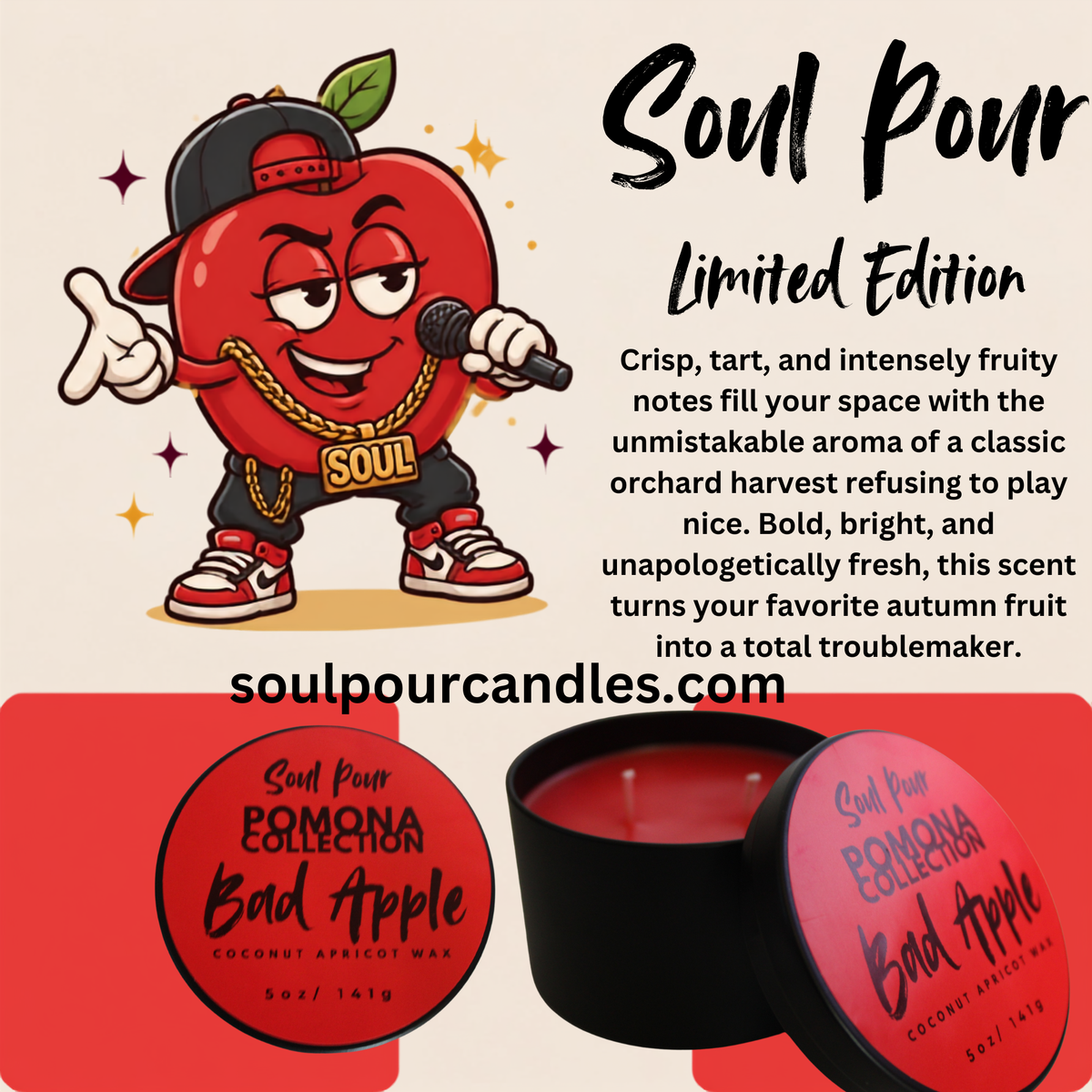 BAD APPLE: POMONA FALL CANDLE COLLECTION