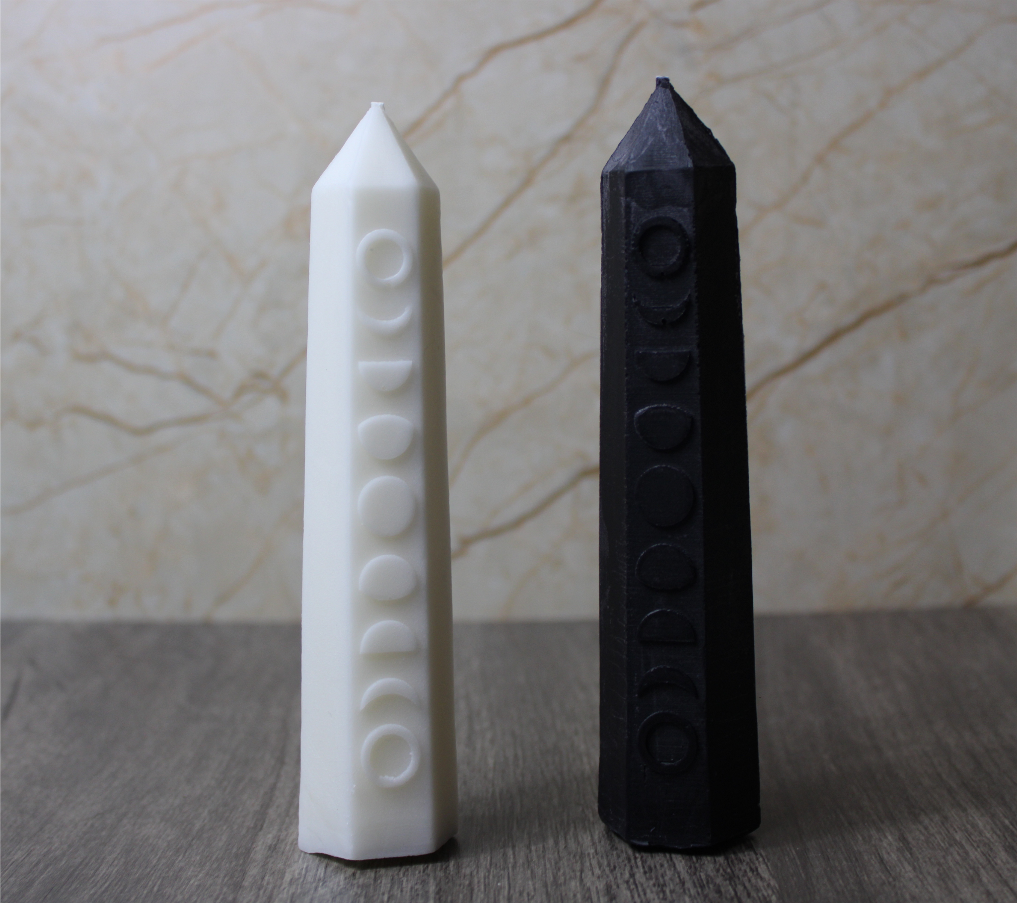 Beeswax Moon Phase Candles